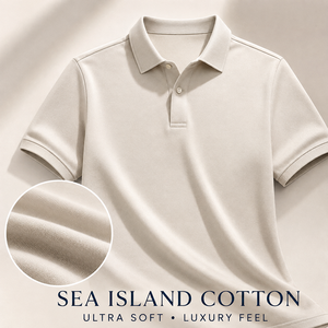 Polo de golf décontracté de luxe à manches courtes en piqué doux de qualité supérieure, en coton Sea Island, pour homme, avec logo personnalisé, OEM, ODM, marque privée - Product Image 2