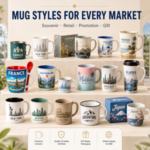 Taza de Café de Cerámica Personalizada con la Torre Eiffel de París, Recuerdo Premium, Regalo Turístico, OEM, ODM, Venta al Por Mayor - Product Image 3