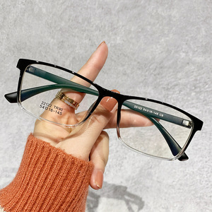 <span class=keywords><strong>Lentes</strong></span> <span class=keywords><strong>para</strong></span> Gafas, Graduación Gradual Superfina, Transparentes, Cómodas, Ópticas, Miopía, Receta, Decoración Dorada - Product Image 3