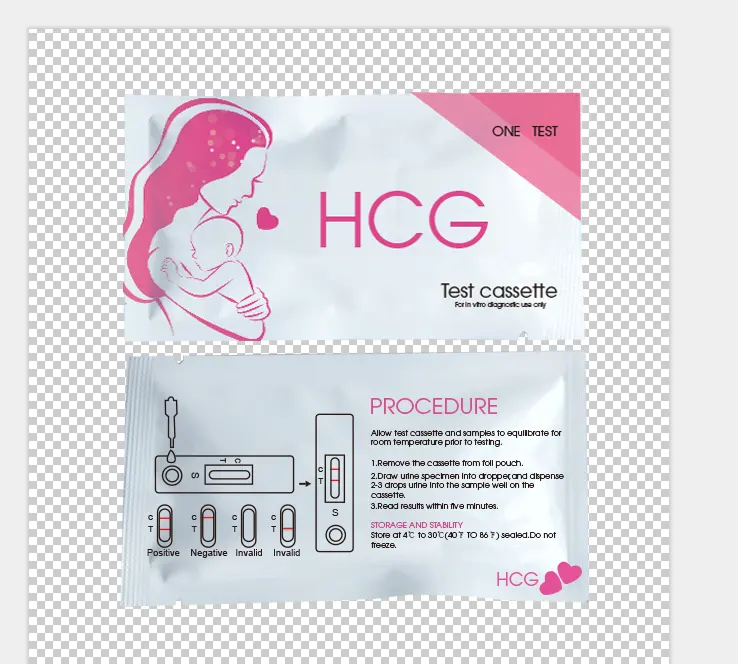 Medical Rapid One Step Urine Midstream early HCG Pregnancy Test Kit