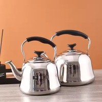 Vente chaude 201 Bouilloires De Cuisine En Acier Inoxydable Polyvalent 1L-8L Tailles pour Café Thé Eau pour Usage Domestique
