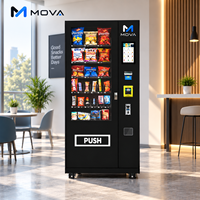 Distributeur automatique de collations intelligent et compact, capacité de 180, pour hôtel, bureau et école