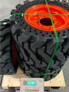 Neu Vollgummireifen für Bau- und Ingenieuranwendungen 30*10-16 10-16.5 12-16.5 für <span class=keywords><strong>Bobcat</strong></span> Kompaktlader mit Felge - Product Image 3