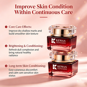 Crema Hidratante Blanqueadora Antienvejecimiento Nutritiva Integral OEM Personalizada con Filtrado de Fermento <span class=keywords><strong>Bifidus</strong></span> para Rostro y Cuello para Todo Tipo de Piel - Product Image 2