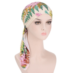 HZM-19149 Chimio Chapeaux Turbans pour Femmes Cheveux Longs Tête Écharpe Headwraps <span class=keywords><strong>Cancer</strong></span> Chapeaux - Product Image 5