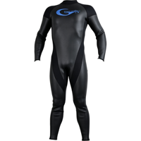 Combinaison de plongée semi-sec en néoprène thermique 5 mm à manches longues, une pièce, pour la plongée sous-marine, le snorkeling et la natation, vente en gros en usine