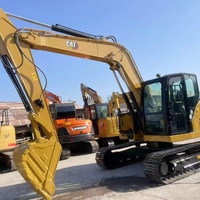 Excavadora Mini CAT310 de Segunda Mano con Pocas Horas de Trabajo, Máquina Original de 10 Toneladas, Equipo de Excavación Pequeño Caterpillar 310 311CR