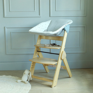Inweto 2025 New Superior Tossa 2-in-1 Foldable Wood Baby High Chair with Reclining Attachment &amp; Tray for <strong>Newborn</strong> to Toddler - Product Image 3