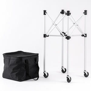 Beste Kwaliteit Siboasi Modieuze Tennisbalkar Mand Trolley SS-708 Met <span class=keywords><strong>Canvas</strong></span> Hoes - Product Image 2