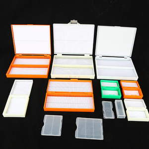 Hongbolai 100 Slide Box Case For <b>Microscope</b> Slides Storage Laboratory Use - Product Image 4