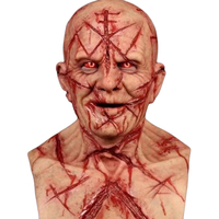 Réaliste Halloween pleine tête squelette masque effrayant biochimique Latex horreur casque pour adultes masque facial pour les fêtes