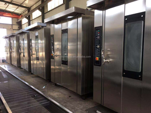 Four rotatif commercial SHINEHO à 32 plateaux, équipement de boulangerie, équipement de boulangerie <span class=keywords><strong>Bongard</strong></span>, vente en gros en Chine, four à pizza rotatif en gros - Product Image 6