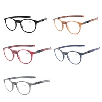Lunettes de lecture magnétiques de haute qualité accrocher des lunettes de temples réglables de cou pour les hommes âgés femmes
