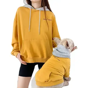 SongshanToys Wholesale Oem Custom Winter Warmth Comfortable Family Clothing Dog Clothes Luxury Hoodie