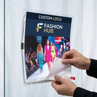 Pantalla LED Invisible de Alta Transparencia P10, Enrollable, para Fachadas de Vidrio, Publicidad en Ventanas de Centros Comerciales