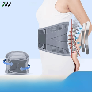 <span class=keywords><strong>Ceinture</strong></span> <span class=keywords><strong>de</strong></span> soutien lombaire respirante en nylon <span class=keywords><strong>pour</strong></span> hommes et femmes, attelle <span class=keywords><strong>abdominale</strong></span> <span class=keywords><strong>pour</strong></span> longues périodes assises ou debout, taille XXL, soulagement des douleurs dorsales - Product Image 1