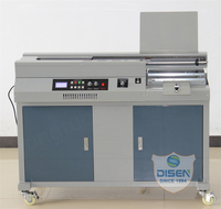 Machine à relier électrique automatique à colle thermofusible Disen DSO-50R A4, écran LCD 380 mm, épaisseur de reliure 50 mm, relieuse parfaite pour livres