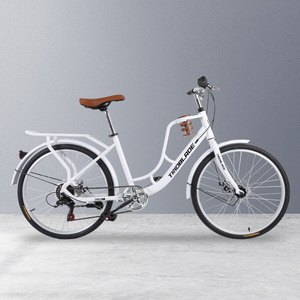 OEM ODM bajo precio <span class=keywords><strong>Bicicleta</strong></span> Estilo Vintage ciudad <span class=keywords><strong>bicicleta</strong></span> 7 velocidades <span class=keywords><strong>mujer</strong></span> ciudad <span class=keywords><strong>bicicleta</strong></span> con asiento trasero - Product Image 1