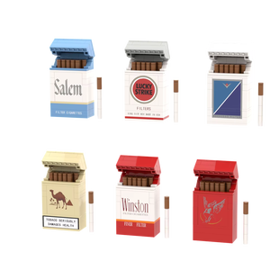 Boîte à cigarettes personnalisée avec logo, boîte à cigarettes personnalisée, jouet en blocs de construction DIY - Product Image 1