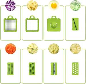 14 in 1 Multifunctional Food <b>Chopper</b> Vegetable <b>Chopper</b> Onion Slicer Fruit Carrot <b>Veggie</b> Dicer Cutter Shredders Vegetable Slicers - Product Image 3