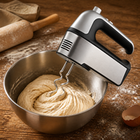 Batteur Électrique Multifonctionnel Homedaily, Mini Fouet pour Crème et Œufs, Machine à Pâtisserie et à Gâteaux pour la Maison