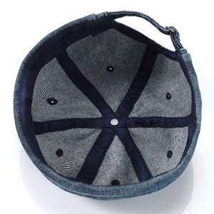 Fashion Denim Docker Brimless <b>Hat</b> Solid Color Sailor Cap <b>Beanie</b> <b>Hats</b> for Men Women - Product Image 2
