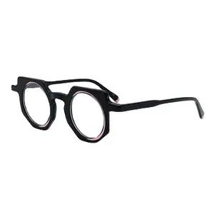 意大利复古防蓝光阻挡椭圆形眼镜醋酸纤维光学框架眼镜顶级销售最新设计醋酸纤维眼镜