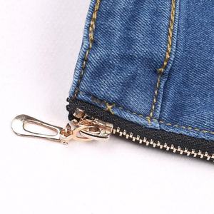 Les Hanches Personnalité Fermeture Éclair Jeans Femme - Product Image 3