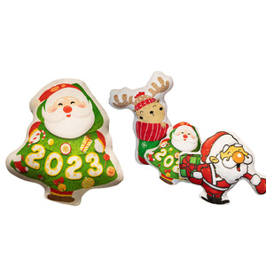 Juguete de Peluche de Santa Claus con Vientre Grande, Personalizado al por Mayor, Divertido Papá Navideño Regordete con Adorno Colgante para Regalos de Navidad - Product Image 2