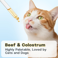 L'extrait naturel de quercétine laisse tomber le supplément d'allergie pour renforcer l'immunité et favoriser la santé cellulaire pour les chats et les chiens