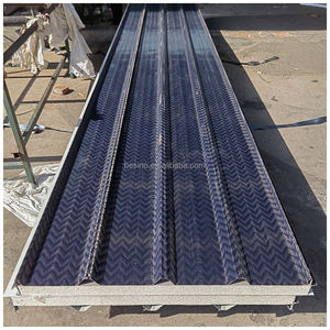 फायरप्रूफ इंसुलेटेड छत धातु शीट पॉलीयूरेथेन फोम एल्यूमीनियम उच्च घनत्व सैंडविच छत पैनल आपूर्तिकर्ता - Product Image 6