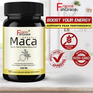 Extracto de Raíz de Maca Premium, Apoyo para la Salud de Hombres y Mujeres, 120 Cápsulas, Cápsulas de Raíz de Maca - Product Image 4