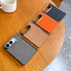 เคสโทรศัพท์แม่เหล็กเนื้อผ้าคุณภาพสูงสำหรับ iPhone Duo พร้อมฟิล์มกันรอยหน้าจอ ดีไซน์บางเฉียบ ป้องกันแรงกระแทก - Product Image 2