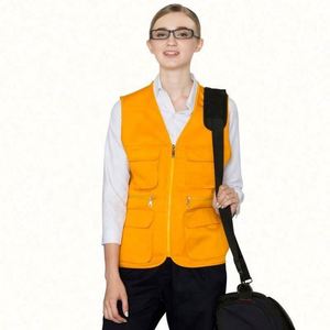Wholesale Custom Logo Advertising <b>Utility</b> Workwear Travel Work Multi Pocket <b>Vest</b> With Any Logo - Product Image 4