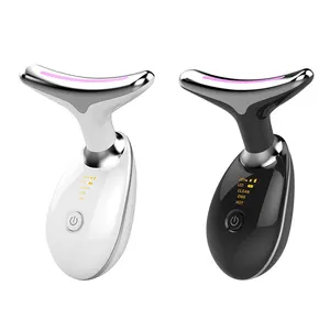 Beauty Supplier Neck Rejuvenation Facial Microcurrent EMS Thermal Massager Face Neck Lifting Device