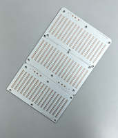 Carte de circuit imprimé en aluminium LED personnalisée, carte MCPCB, panneau en aluminium à découpe en V, carte de circuit imprimé en aluminium pour éclairage LED, certifiée ROHS UL, carte de circuit imprimé OEM
