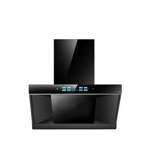 Hotte murale de 90 cm, verre noir, aspiration super puissante <span class=keywords><strong>LITRA</strong></span>, silencieuse, économique, excellent rapport qualité-prix, fournisseur d'usine OEM - Product Image 1