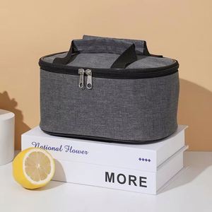 <b>Insulated</b> <b>Lunch</b> Bag for Women Kids Bento <b>Box</b> Thermal Cooler Portable Work Food Container Picnic Storage Handbags - Product Image 1