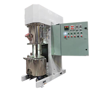 Chine Polyc haute viscosité Silicone mastic adhésif résine acrylique graisse thermique Double mélangeur planétaire Machine