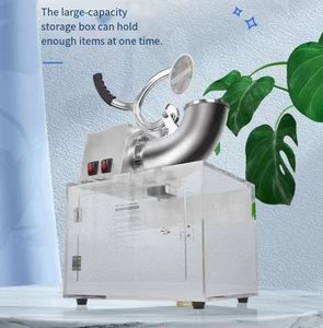 آلة تكسير الثلج الكهربائية التجارية الأوتوماتيكية وصنع المخروط الثلجي متعددة الوظائف من الفولاذ المقاوم للصدأ الجديد الصالح للطعام - Product Image 3