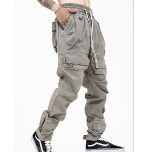 Men's Work Cargo <strong>Combat</strong> Multi Pockets Tactical Working Trousers Work Pants <strong>Jeans</strong> - Product Image 3