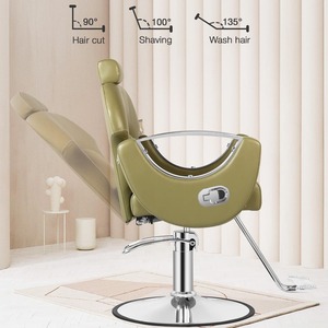 Sillón Reclinable Multifuncional para Salón de Belleza y Peluquería, Silla de Estilismo y Barbería - Product Image 6