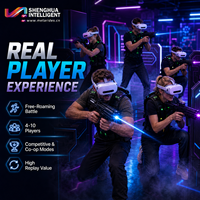 Equipo de Batalla con Pistola Láser de Detección Inteligente y Armadura Protectora para una Experiencia Inmersiva de Juego de Disparos en Realidad Virtual