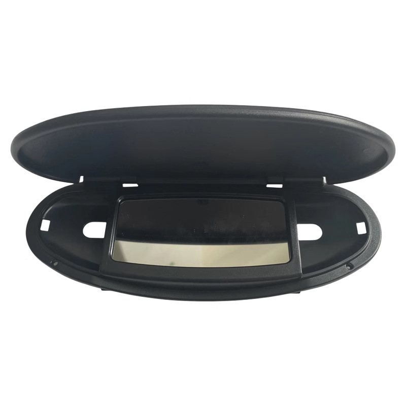 Housse de miroir de maquillage noire [sans abat-jour]