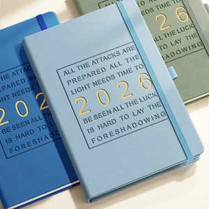 2026 Custom Logo Planner Personalized <b>A5</b> Hardcover Journal with PU <b>Notebook</b> Promotion Product - Product Image 2