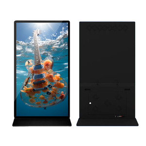 เครื่องโฆษณาตั้งพื้นขนาดใหญ่ หน้าจอสัมผัส LCD แนวตั้ง ขนาด 75/86/98 นิ้ว พร้อมระบบแสดงผลวิดีโอแบบเน็ตเวิร์ก - Product Image 3