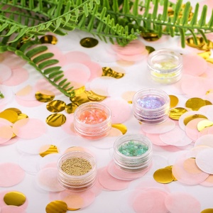 Round Tissue Paper <strong>Table</strong> Dots Birthday Party Valentine's Day <strong>Balloon</strong> <strong>Decorations</strong> 1 Inch Pink White Gold Wedding Confetti - Product Image 4