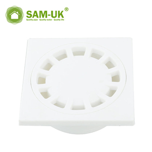 Nắp Thoát Nước Sàn Kích Thước Tùy Chỉnh Chất Lượng Cao Thân Thiện Với Môi Trường Bán Sỉ Nhà Máy Cống Sàn Nhựa Màu Trắng Phòng Tắm - Product Image 2