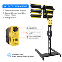 Lámpara de Curado y Secado Infrarroja Personalizada de 7800W, Herramienta de Reparación de Automóviles con Construcción de Aluminio y Acero, CA 220-240V