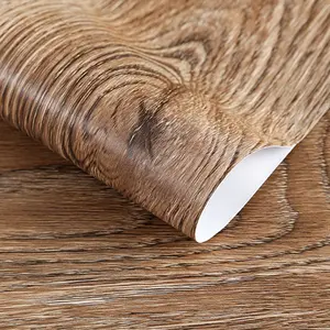 Self-Adhesive Wallpaper Natural Wooden Design